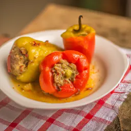 Teaser Image: Romanian Stuffed Peppers